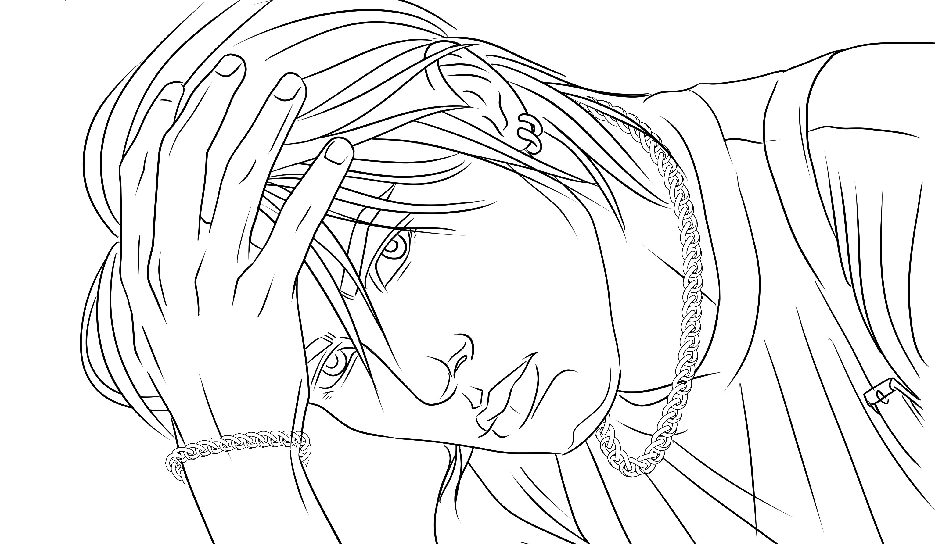 Kyan &mdash; hand study